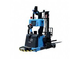 AGV無(wú)反光板激光前移叉車