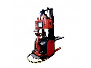 AGV無(wú)反光板激光堆垛叉車