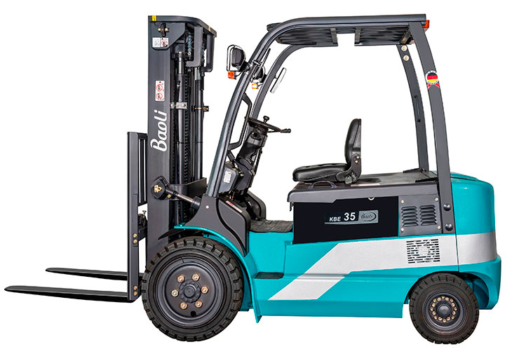 3.5噸電動平衡重式叉車四支點